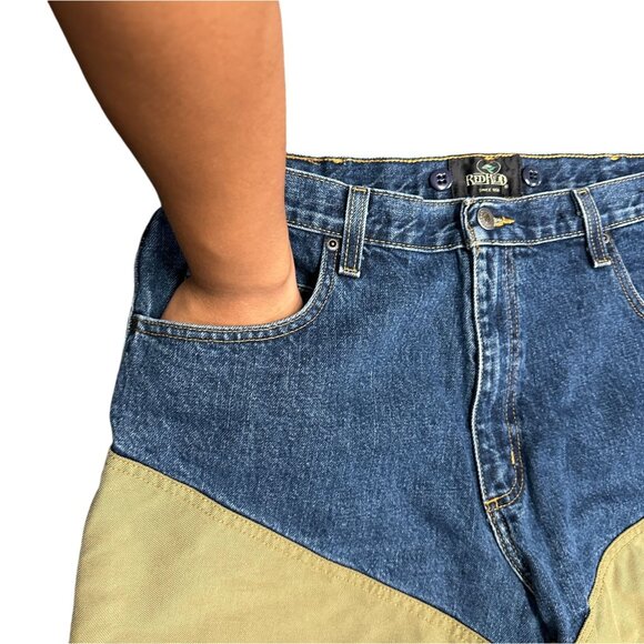 Redhead Field Pants Mens 36x30 Brush Guard Briar Jeans Outdoor Hunting Suspender - Picture 5 of 16